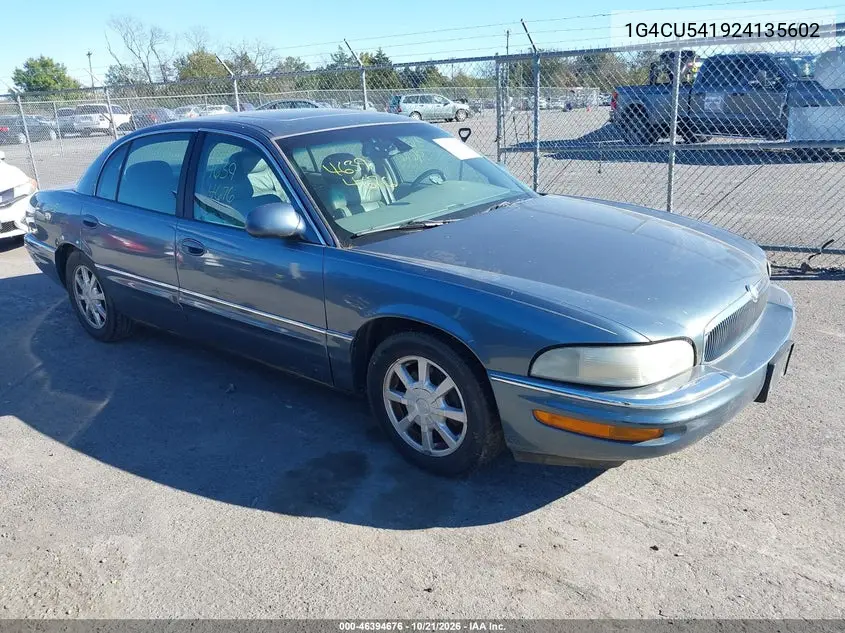 BUICK PARK AVENUE 2002, VIN 1G4CU541924135602