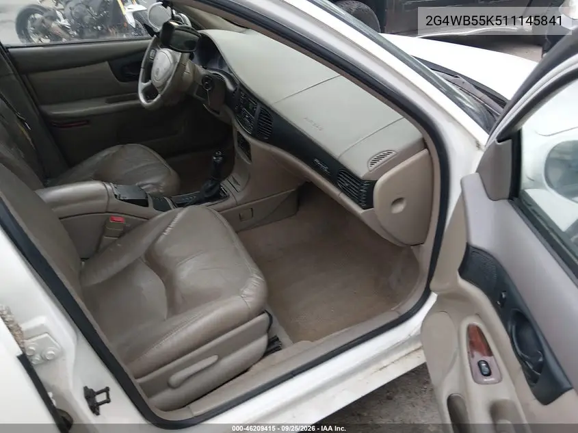 2001 BUICK REGAL VIN 2G4WB55K511145841 — фото 5