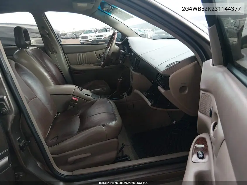 2003 BUICK REGAL VIN 2G4WB52K231144377 — фото 5