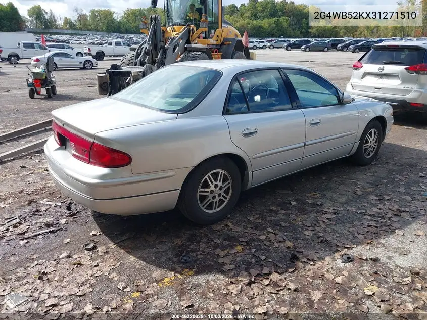 2003 BUICK REGAL VIN 2G4WB52KX31271510 — фото 4