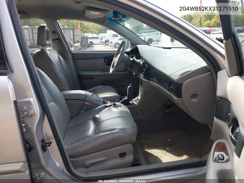 2003 BUICK REGAL VIN 2G4WB52KX31271510 — фото 5