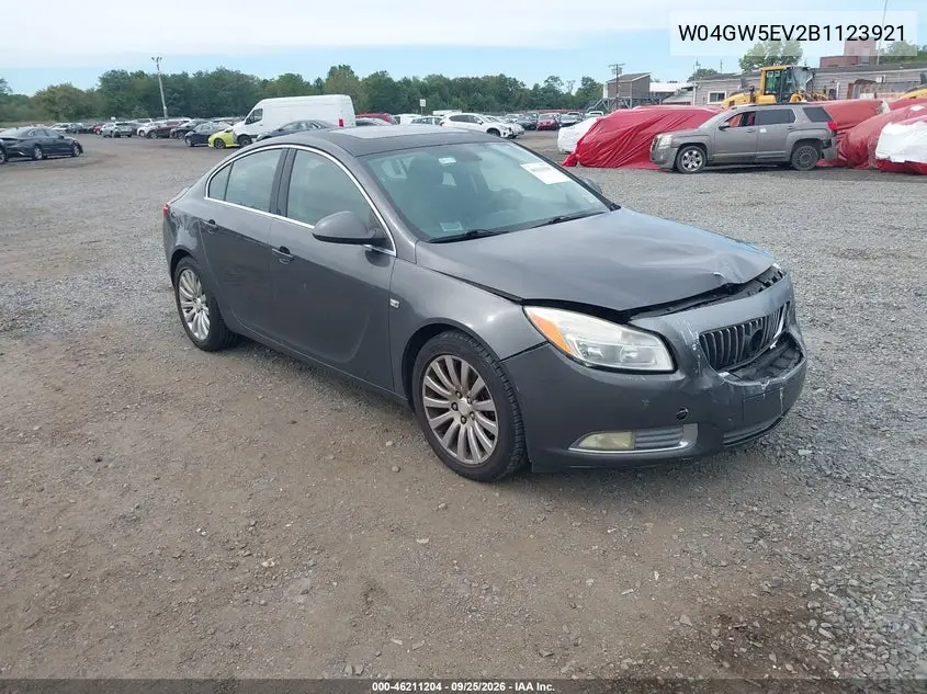 BUICK REGAL 2011, VIN W04GW5EV2B1123921