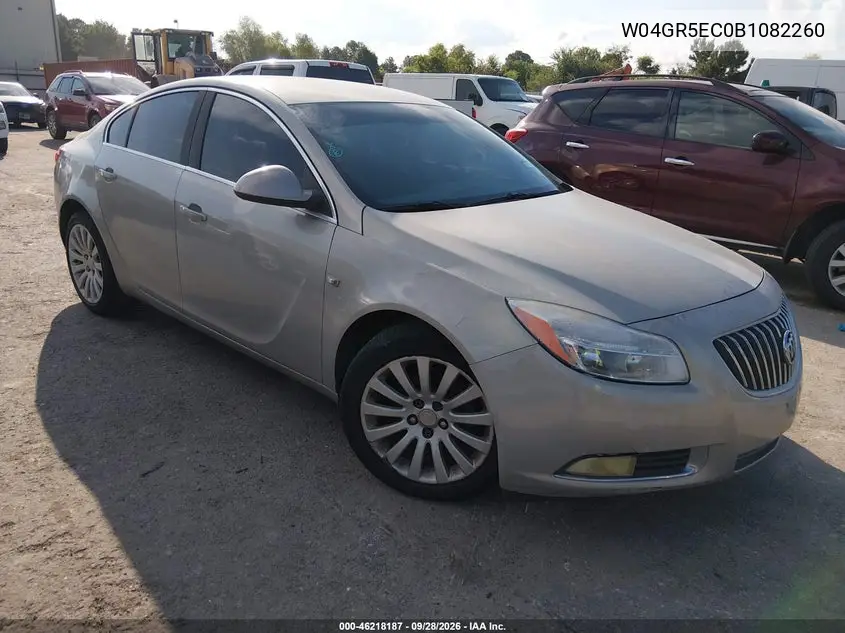 BUICK REGAL 2011, VIN W04GR5EC0B1082260