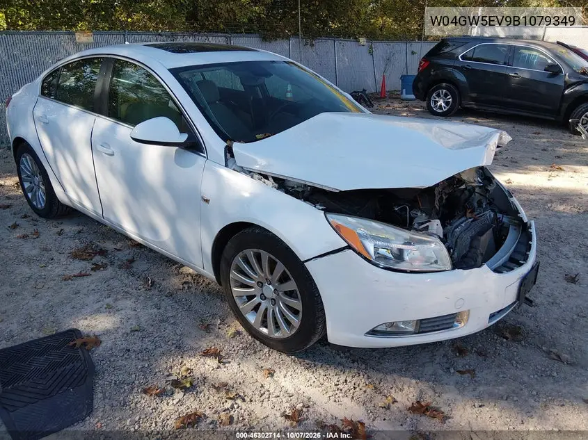 BUICK REGAL 2011, VIN W04GW5EV9B1079349