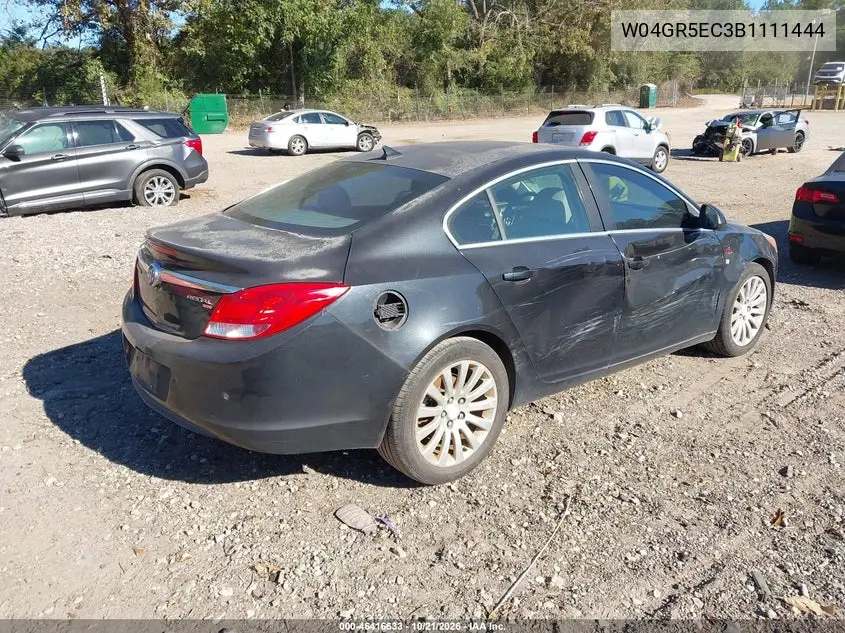 2011 BUICK REGAL VIN W04GR5EC3B1111444 — фото 4