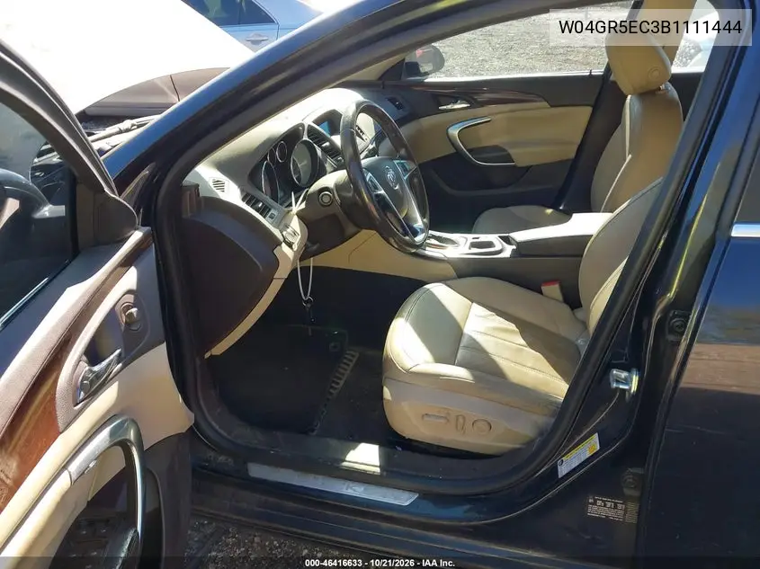 2011 BUICK REGAL VIN W04GR5EC3B1111444 — фото 5