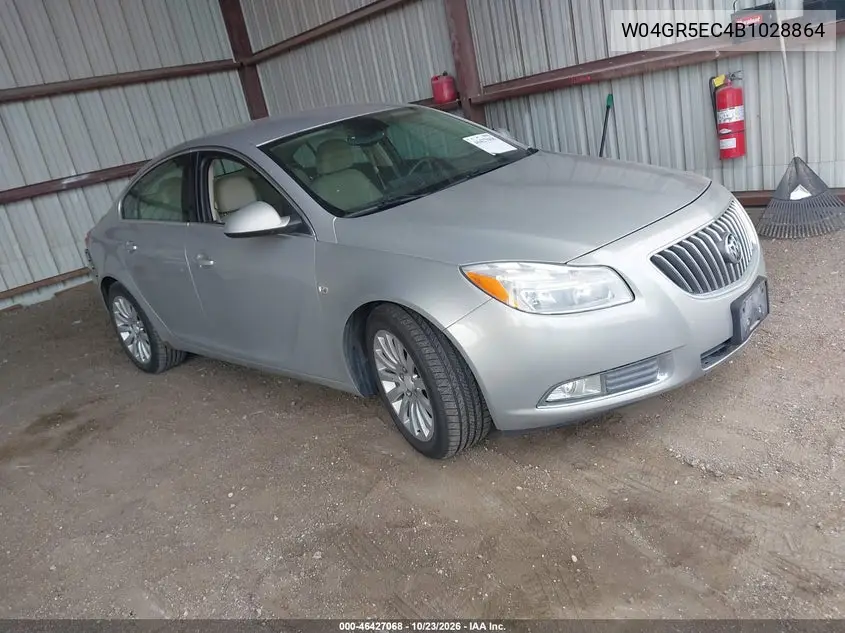 BUICK REGAL 2011, VIN W04GR5EC4B1028864