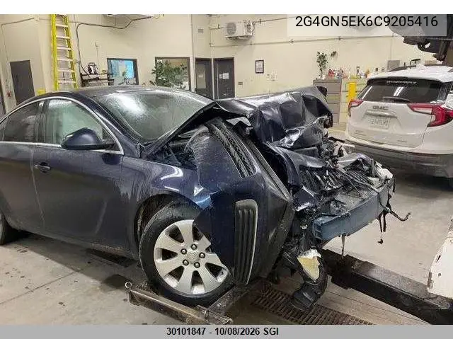 BUICK REGAL 2012, VIN 2G4GN5EK6C9205416