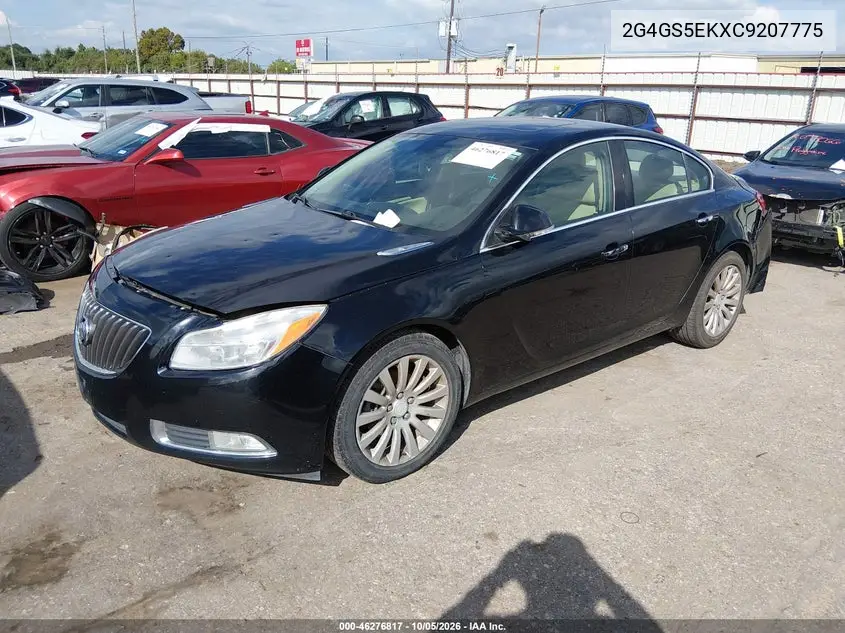 2012 BUICK REGAL VIN 2G4GS5EKXC9207775 — фото 2