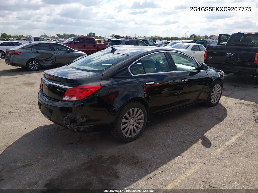 2012 BUICK REGAL VIN 2G4GS5EKXC9207775 — фото 4
