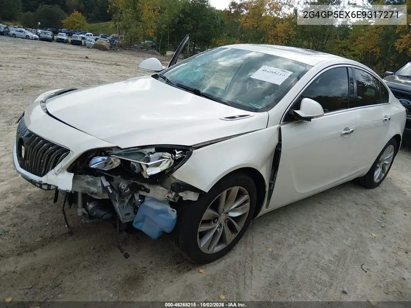 2014 BUICK REGAL VIN 2G4GP5EX6E9317271 — фото 2
