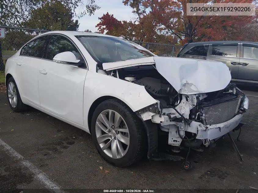 BUICK REGAL 2015, VIN 2G4GK5EX1F9290206