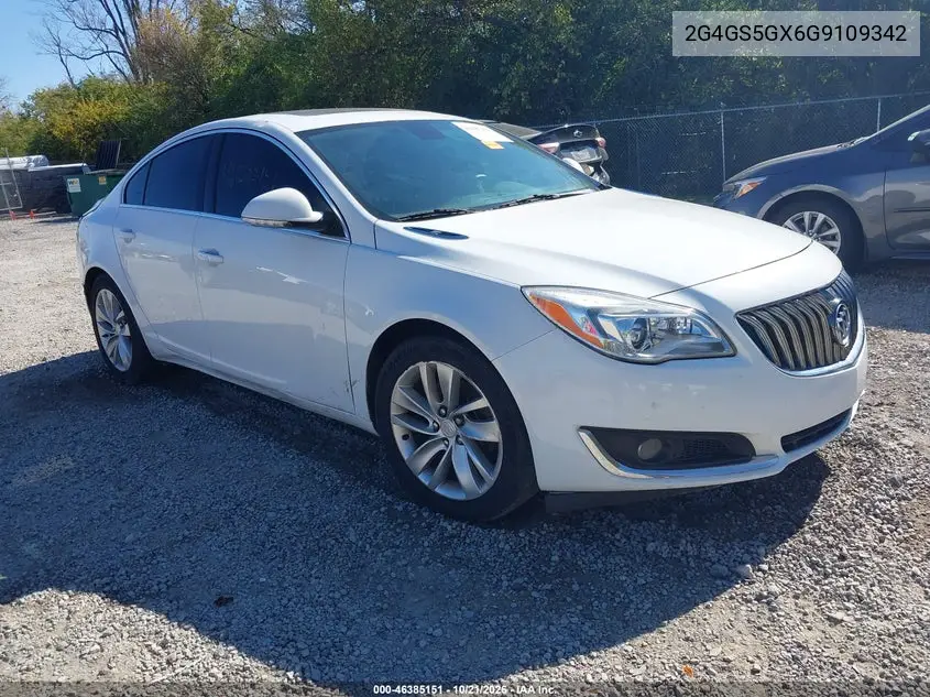 BUICK REGAL 2016, VIN 2G4GS5GX6G9109342