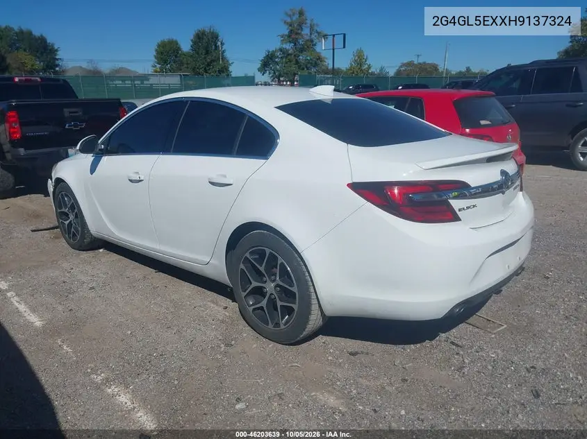 2017 BUICK REGAL VIN 2G4GL5EXXH9137324 — фото 3