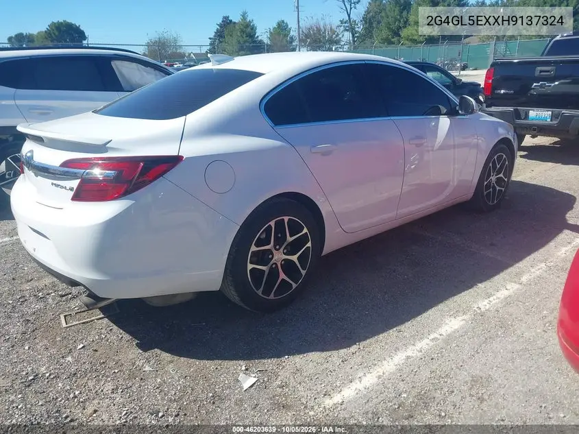 2017 BUICK REGAL VIN 2G4GL5EXXH9137324 — фото 4