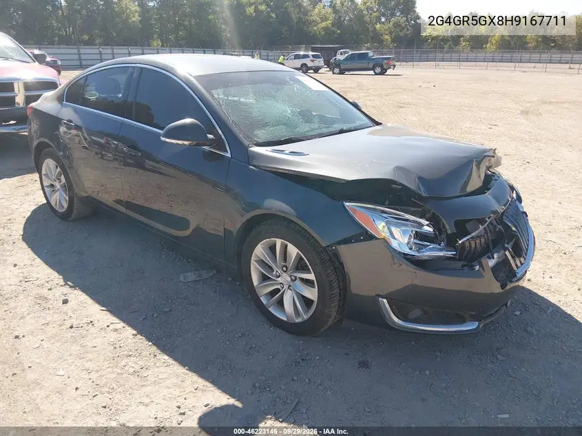 BUICK REGAL 2017, VIN 2G4GR5GX8H9167711