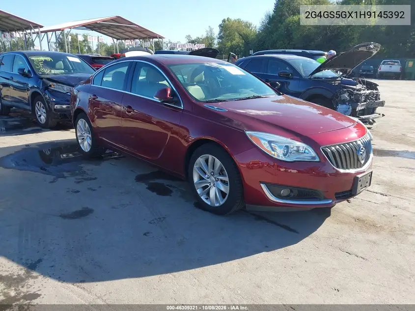 BUICK REGAL 2017, VIN 2G4GS5GX1H9145392