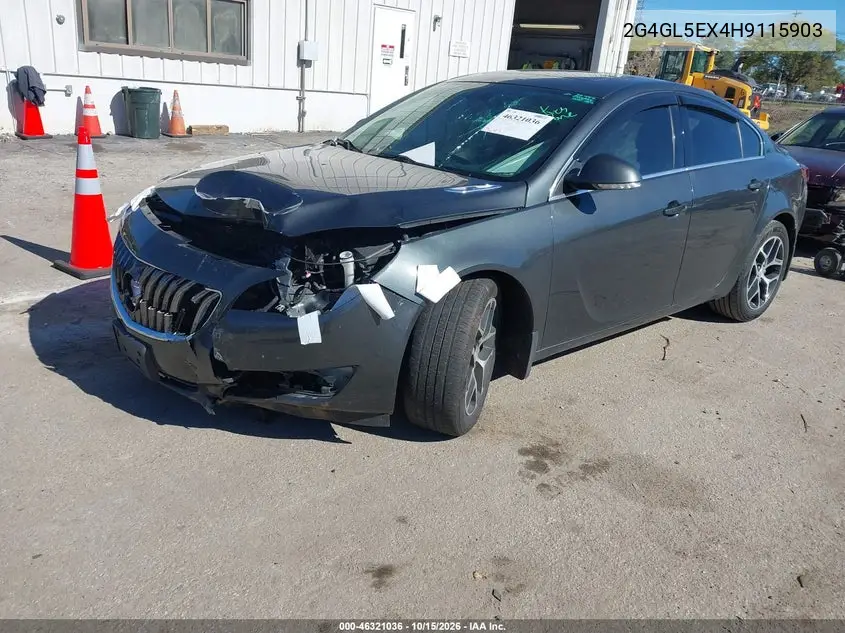 2017 BUICK REGAL VIN 2G4GL5EX4H9115903 — фото 2