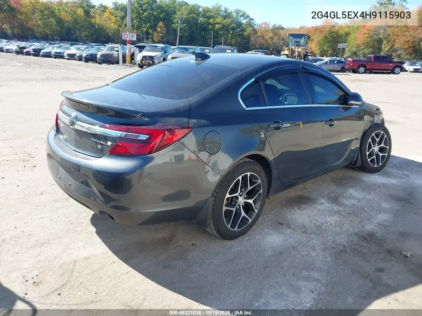 2017 BUICK REGAL VIN 2G4GL5EX4H9115903 — фото 4