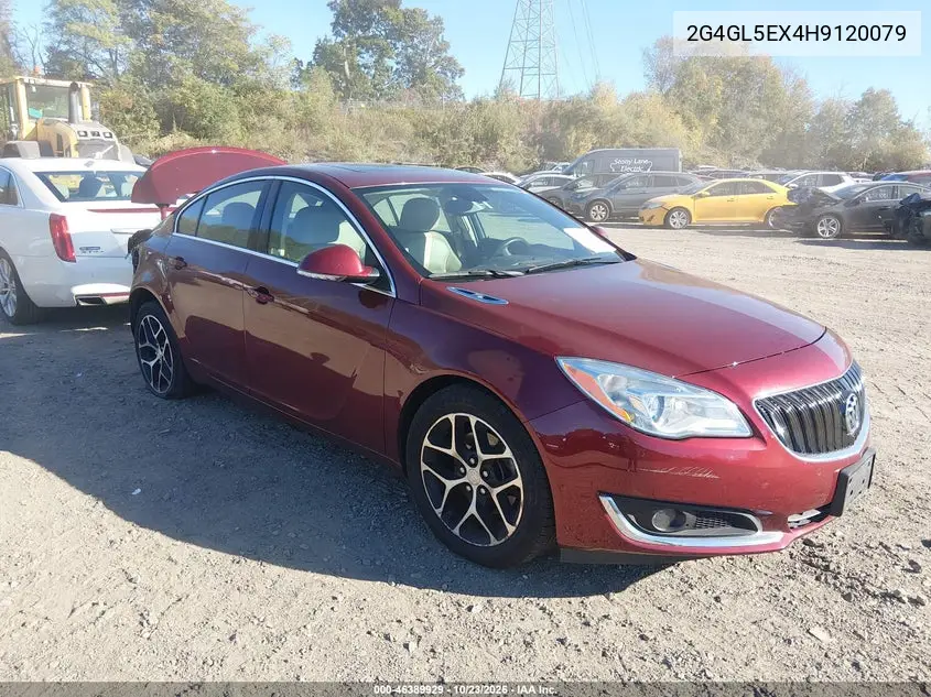 BUICK REGAL 2017, VIN 2G4GL5EX4H9120079