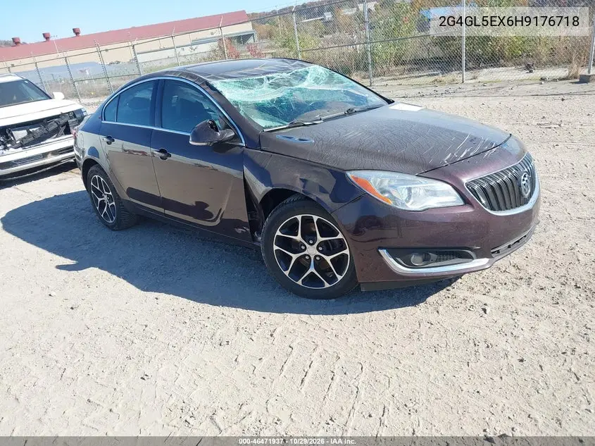 BUICK REGAL 2017, VIN 2G4GL5EX6H9176718