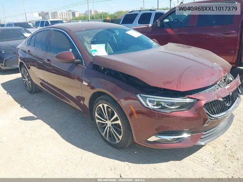 BUICK REGAL 2020, VIN W04GR6SXXL1017379