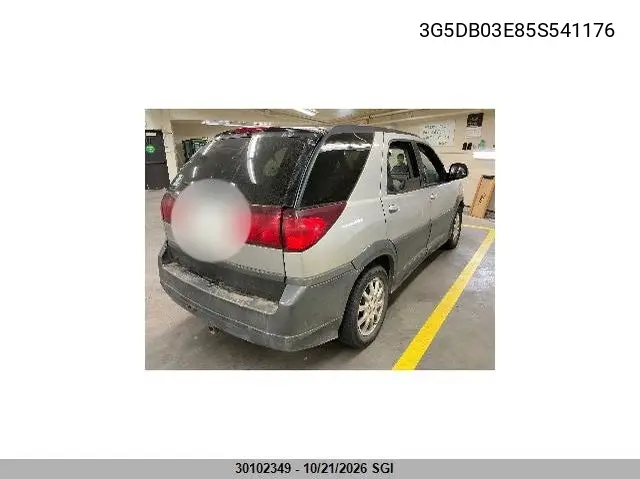 2005 BUICK RENDEZVOUS VIN 3G5DB03E85S541176 — фото 3