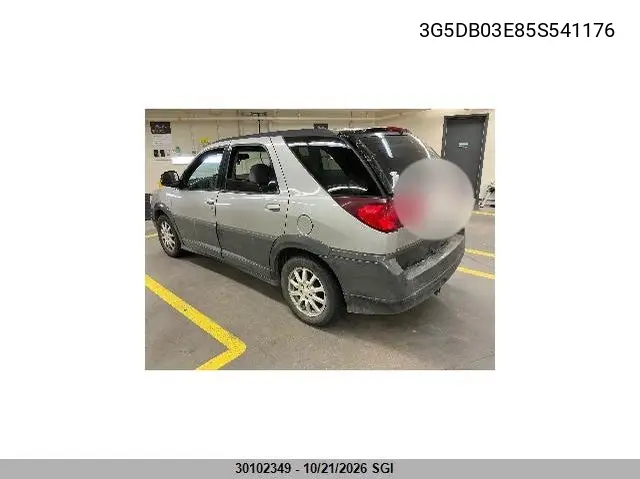 2005 BUICK RENDEZVOUS VIN 3G5DB03E85S541176 — фото 6