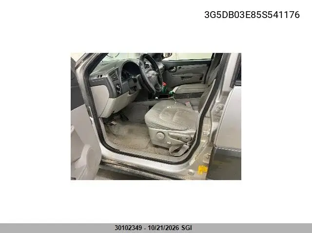 2005 BUICK RENDEZVOUS VIN 3G5DB03E85S541176 — фото 7