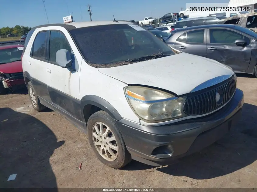 BUICK RENDEZVOUS 2005, VIN 3G5DA03E75S535145