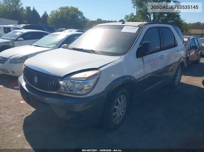 2005 BUICK RENDEZVOUS VIN 3G5DA03E75S535145 — фото 2