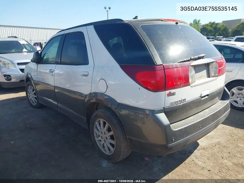 2005 BUICK RENDEZVOUS VIN 3G5DA03E75S535145 — фото 3