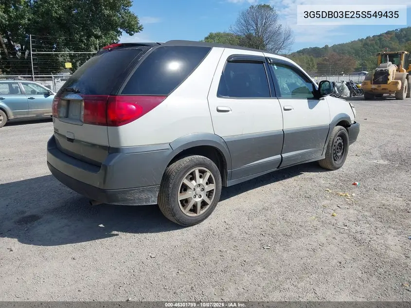 2005 BUICK RENDEZVOUS VIN 3G5DB03E25S549435 — фото 4