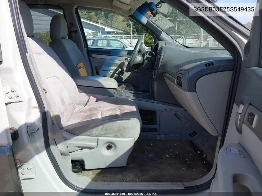 2005 BUICK RENDEZVOUS VIN 3G5DB03E25S549435 — фото 5