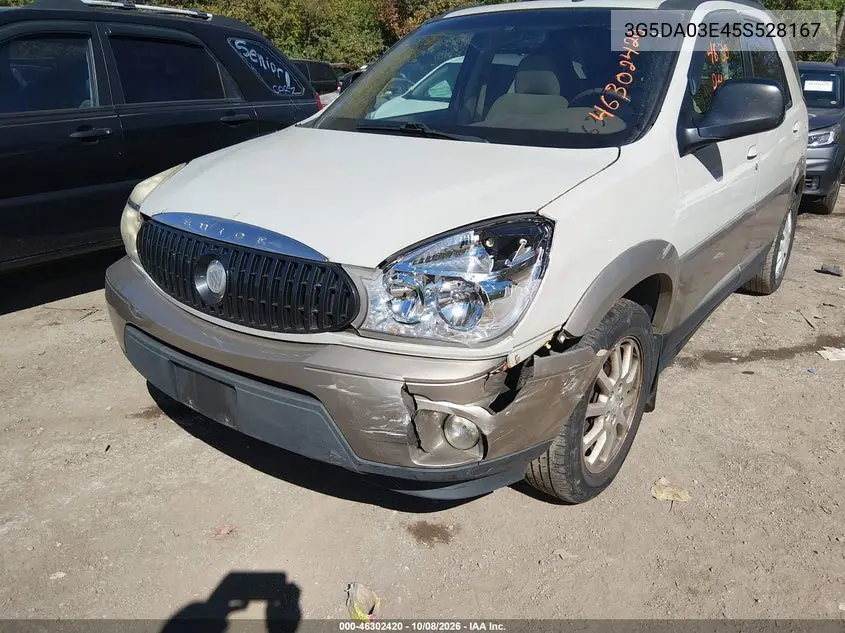 2005 BUICK RENDEZVOUS VIN 3G5DA03E45S528167 — фото 2