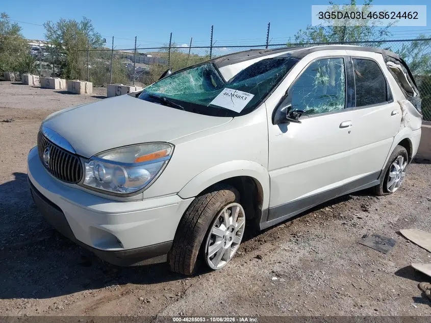 2006 BUICK RENDEZVOUS VIN 3G5DA03L46S624462 — фото 2