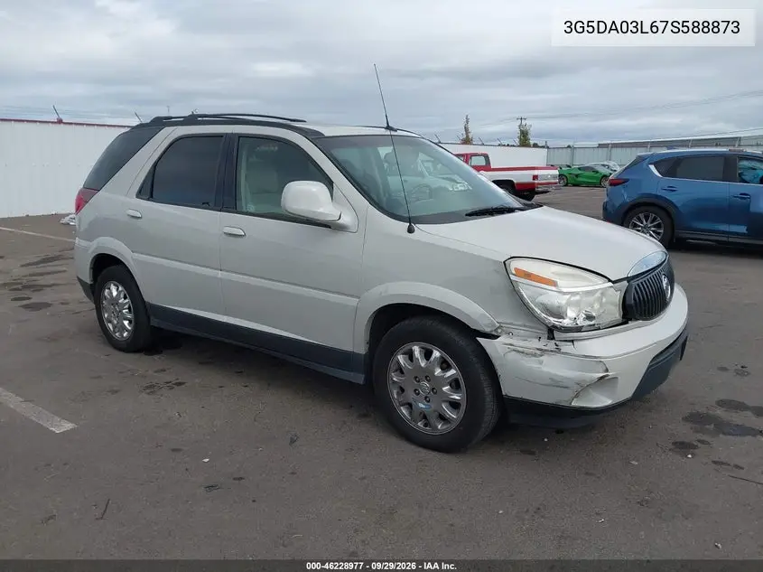 BUICK RENDEZVOUS 2007, VIN 3G5DA03L67S588873