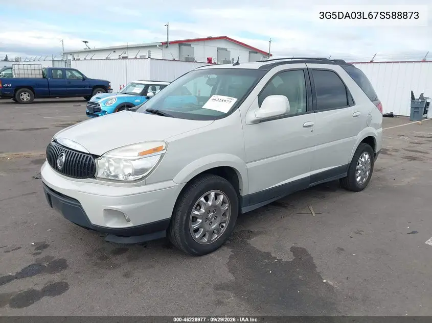 2007 BUICK RENDEZVOUS VIN 3G5DA03L67S588873 — фото 2