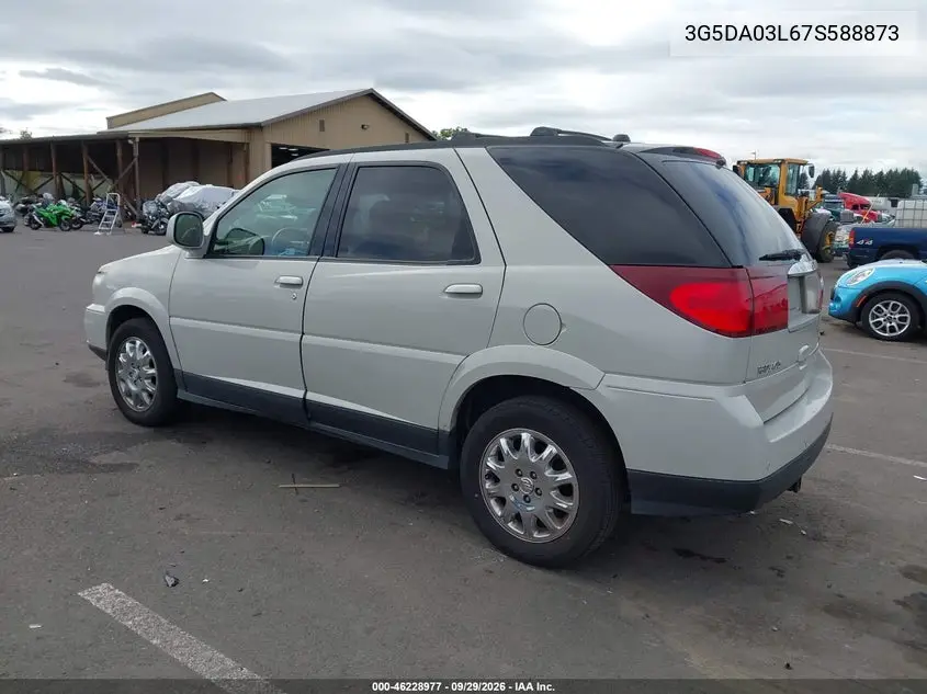 2007 BUICK RENDEZVOUS VIN 3G5DA03L67S588873 — фото 3