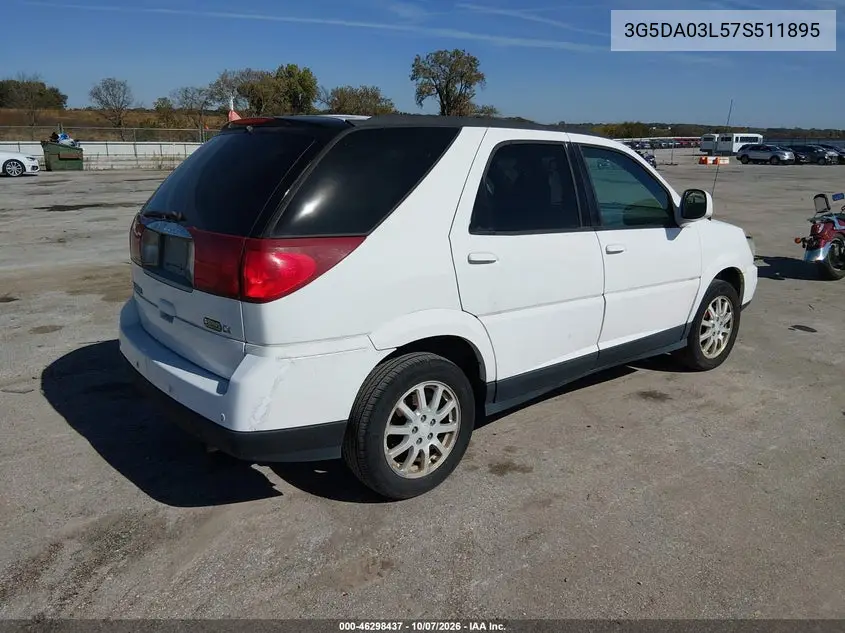 2007 BUICK RENDEZVOUS VIN 3G5DA03L57S511895 — фото 4