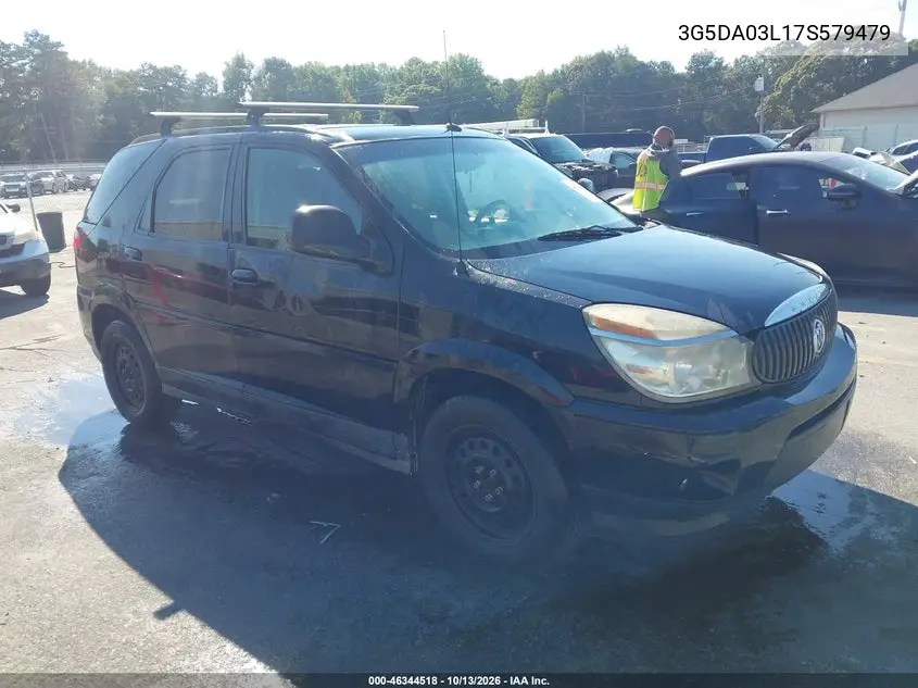 BUICK RENDEZVOUS 2007, VIN 3G5DA03L17S579479