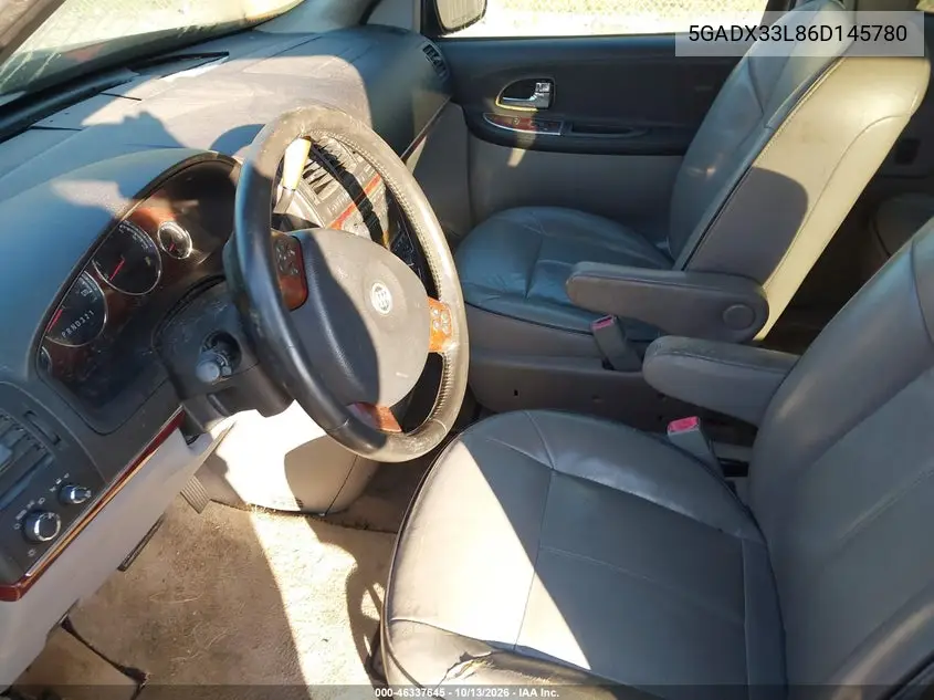 2006 BUICK TERRAZA VIN 5GADX33L86D145780 — фото 5