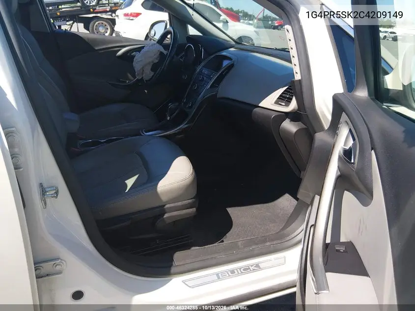 2012 BUICK VERANO VIN 1G4PR5SK2C4209149 — фото 5
