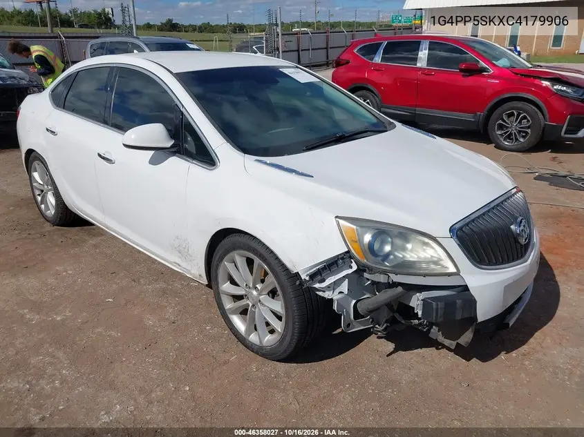 BUICK VERANO 2012, VIN 1G4PP5SKXC4179906