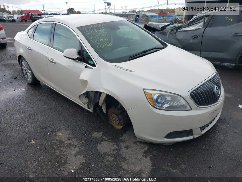 BUICK VERANO 2014, VIN 1G4PN5SKXE4122162