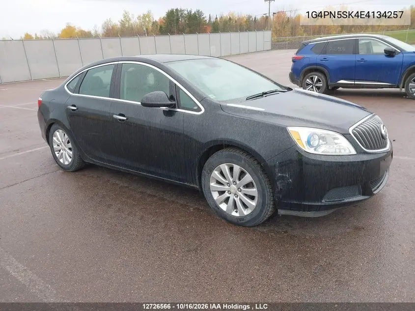 BUICK VERANO 2014, VIN 1G4PN5SK4E4134257