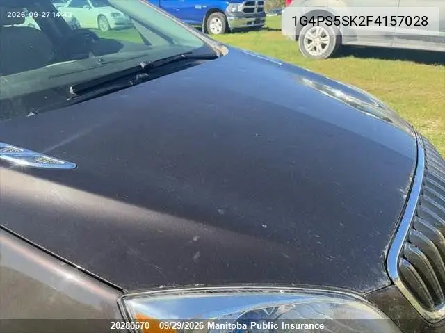 2015 BUICK VERANO VIN 1G4PS5SK2F4157028 — фото 6