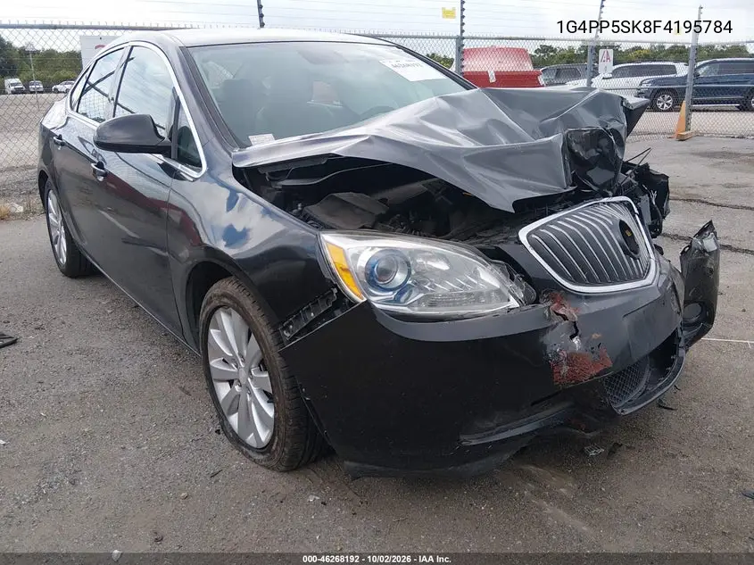 BUICK VERANO 2015, VIN 1G4PP5SK8F4195784