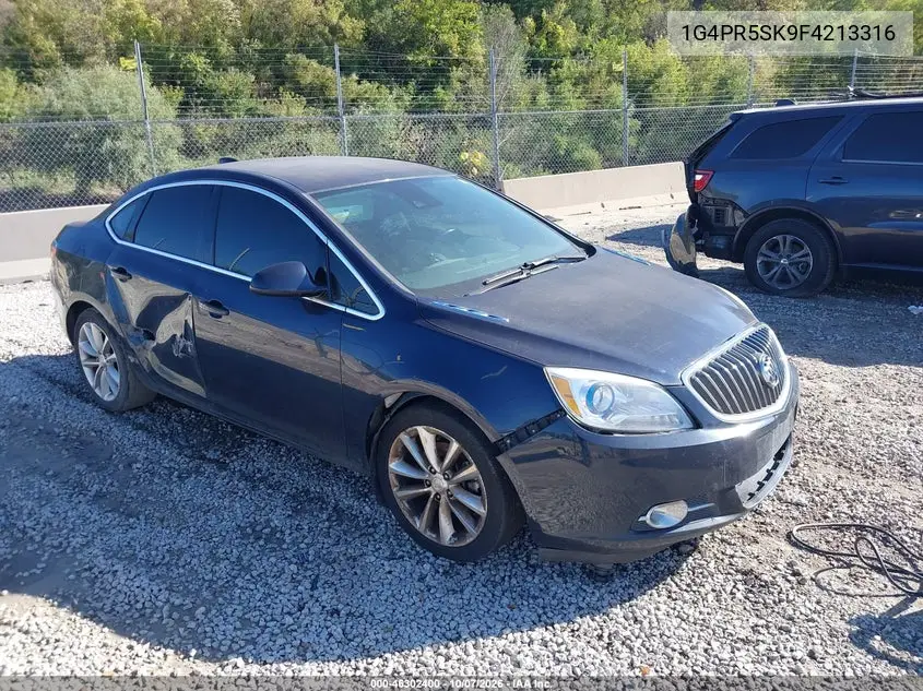 BUICK VERANO 2015, VIN 1G4PR5SK9F4213316