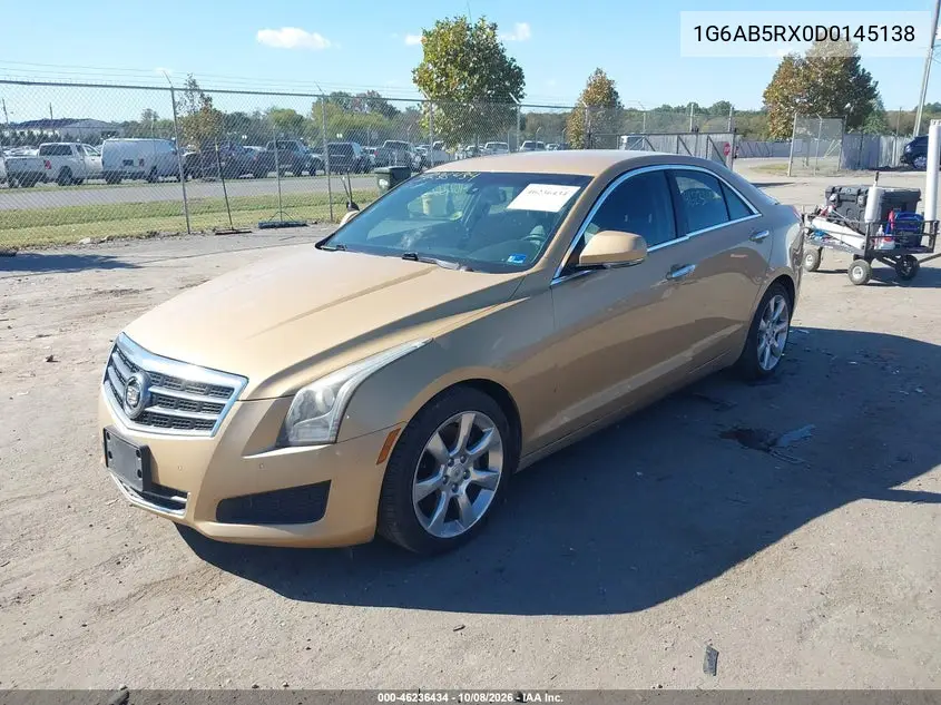 2013 CADILLAC ATS VIN 1G6AB5RX0D0145138 — фото 2